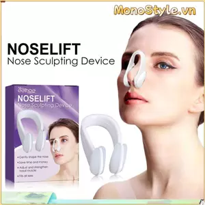 MONOSTYLE Nâng Mũi Định Hình Shaper, Dụng Cụ Làm Đẹp Mũi Di Động Hình Mũi Chỉnh Hình Kẹp, Kẹp Làm Đẹp Mũi Silicon