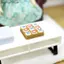Bộ ngón chân Tic Tac Mini SSVN, Trò chơi bảng X O thực tế, Phụ kiện cảnh nhà búp bê để giả vờ chơi & đạo cụ chụp ảnh.