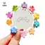 Mới 10 Chiếc Sang Trọng Mờ Nhựa Mini Vuốt Tóc Kẹp Cua Bé Gilrs Ngọt Ngào Nhỏ Kẹp Tóc Barrettes Mũ Phụ Kiện Thời Trang [Mina]