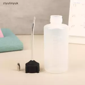 Ziyulinyuk 120ML Máy May Dầu Chai Nhựa Trắng Trong Suốt Vòi Phun Dầu Rỗng Oiler Nhựa Oiler Cho s Oil VN