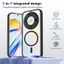 Ốp lưng Honor X9D 5G Vỏ từ tính trong suốt mờ cho vỏ điện thoại Honor X9D 5G