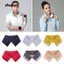 SHUPUN Cổ giả có thể tháo rời, Áo khoác cổ giả có thể tháo rời chống bẩn, Khăn quàng cổ Khăn choàng có thể giặt được Áo khoác quấn xuống