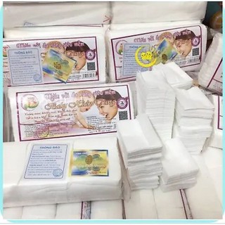 Combo siêu rẻ 10 gói khăn khô đa năng huyền trang mềm mịn an toàn cho bé yêu