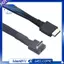 OcuLink PCIe PCI-Express SFF-8611 4i 42P Thẳng đến OcuLink SFF-8611 4I 90 độ cho cáp hoạt động dữ liệu SSD 0,5m