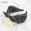 AqToCna Hoa Paisley Bohemian Nơ Thỏ Tai Nữ Rộng Bandanna Tóc Mềm Cho Đảng Và Trang Phục Thường Ngày AqToCna