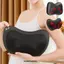 DONOVANQQ Máy Mát Xa Lưng, Với Nhiệt 3D Mô Phỏng Gối Massage Cổ, Quà Tặng Nhào Khăn Giấy Sâu Đa Năng Shiatsu Massage Thư Giãn