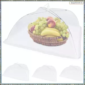 4 Gói Lưới Bọc Thực Phẩm -14 Inch / 16 Inch / 17 Inch -Up Thực Phẩm Lều Có Thể Tái Sử Dụng & Lưới Thực Phẩm