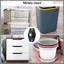 20 Chiếc Mini Xoay Bánh Xe Nội Thất Bánh Xe Tự Dính Bánh Xe 360°Bánh xe Mini đa năng có bóng lăn màu đen