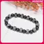 JASMINE Hạt Hematite Từ Tính Co Giãn Chăm Sóc Sức Khỏe Vòng Tay Nam Lắc Tay Trang Sức JASMINE