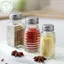 Bình gia vị thủy tinh PUSKY có nắp Bộ chai muối và tiêu 2 chiếc Hộp đựng gia vị mặt bàn nhà bếp để nấu ăn tại nhà VN