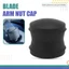 2 Chiếc Phía Trước Kính Chắn Gió Khăn Lau Cánh Tay Đai Ốc Nắp Xe Khăn Lau Cánh Tay Đai Ốc Nắp Cho 983804H050