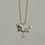 2025 Puppy Star Item Nữ Niche Design Thời Trang Tinh Tế Phù Hợp Với Mặt Dây Chuyền Dễ Thương 7.6 ELKN