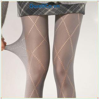 DWELLCO Slim Stockings - Quần Legging Jacquard Dệt Kim Y2K Co Giãn Cao Cho Đồ Lót Nữ Thời Trang