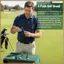 Dụng cụ làm sạch câu lạc bộ Golf với khóa kéo có thể thu vào, Carabiner nhôm và bàn chải làm sạch rãnh