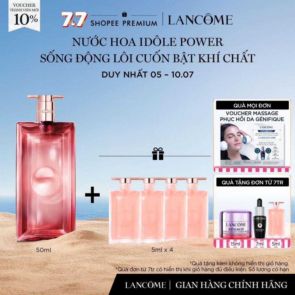 Nước Hoa Lancome Idole Power Sống Động Lôi Cuốn Bật Khí Chất 50ml