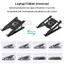 XUAN Laptop Đế Làm Mát Có Thể Gập Lại Laptop Làm Mát Pad Giá Đỡ Di Động Notebook Tản Nhiệt Braet Nâng Cao Ra Với 1 Quạt Làm Mát VN