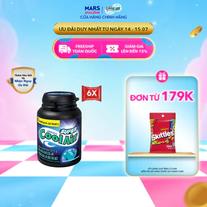 Combo Kẹo Sing-gum Cool Air siêu the Mát Hương Bạc Hà/Nho