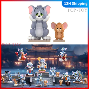 POPMART Tom and Jerry Forbidden Compass Series Figures Cute Gift blind Box pop mart pop mart blind box figures gift đồ chơi búp bê quà tặng