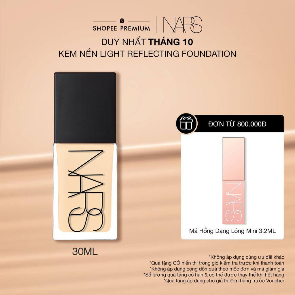 Phấn nền dạng lỏng NARS Light Reflecting Foundation 30ml