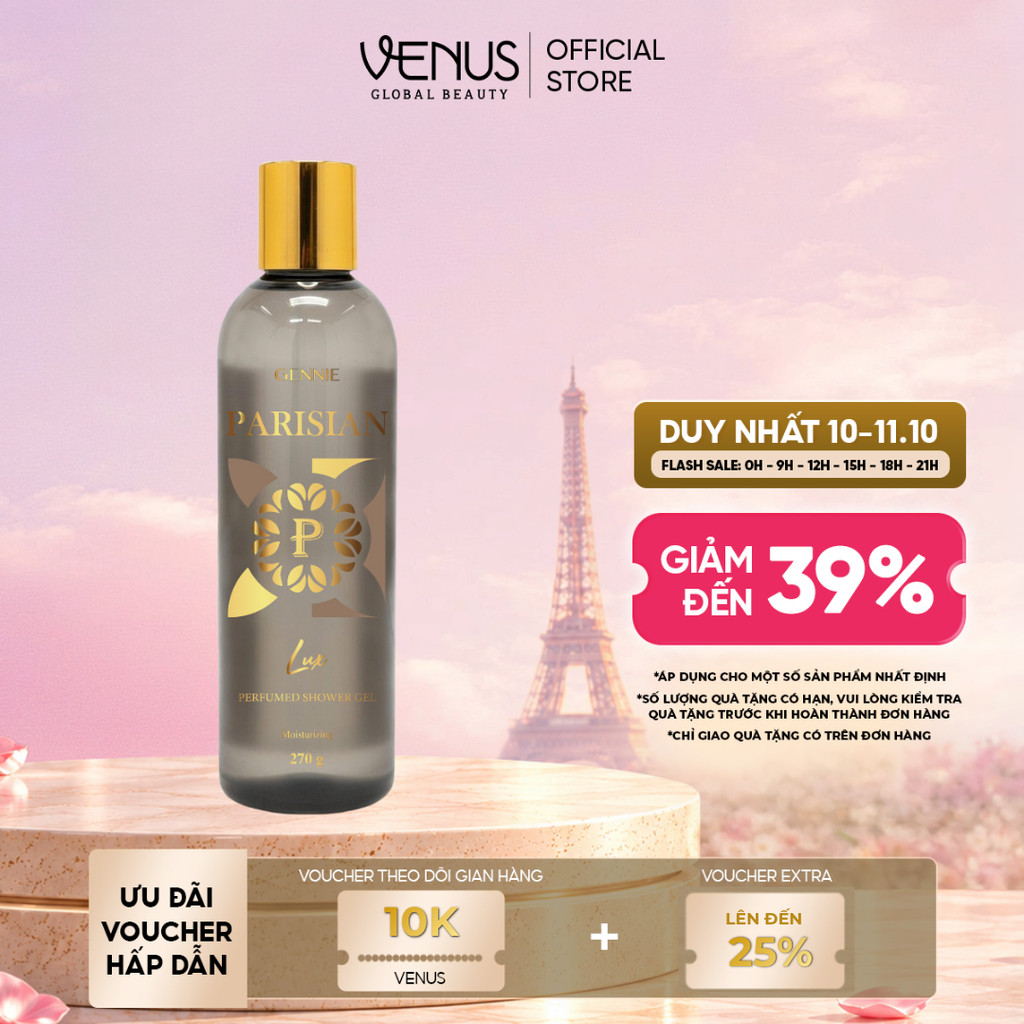 Sữa tắm Nước hoa Nữ Parisian 270g