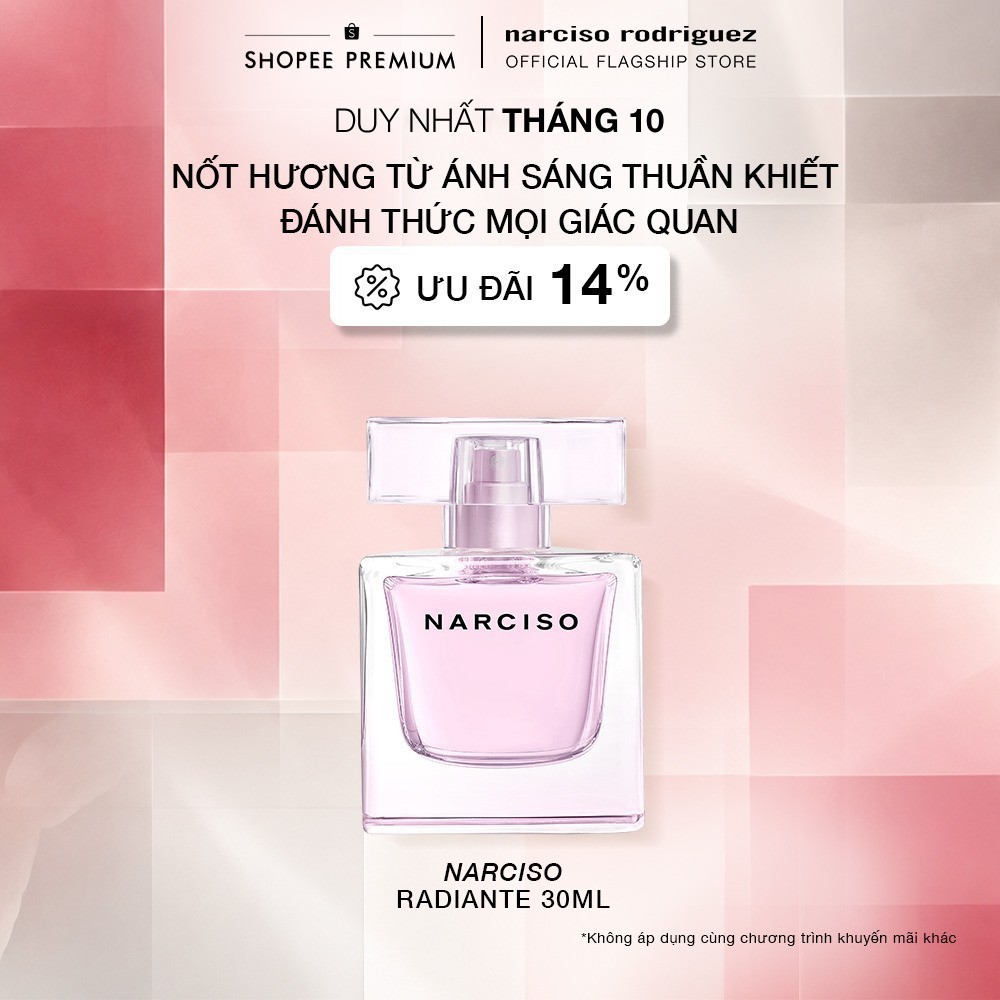 Nước Hoa nữ Narciso Rodriguez Narciso Eau De Parfum Radiante 30ml