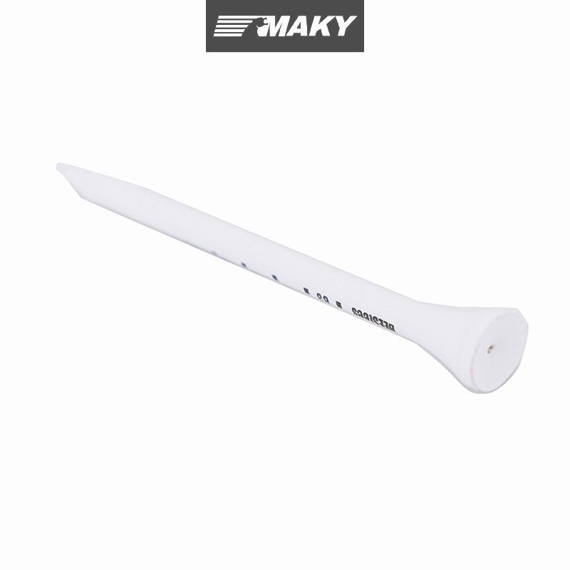 Newwellknownepic 50 CÁI Golf Tee 83mm Trắng Golf Gỗ Tee Cân Golf Tee VN