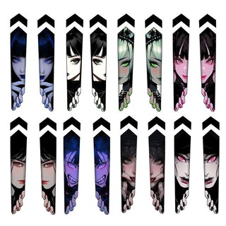 Đường Xe Đạp Ống Dưới Anime Mắt Giết Xe Đạp Núi Thân JDM Cá Tính Trang Trí Chống Nước Phim Sửa Đổi Phụ Kiện Thay Đổi Yuetaima R0EO