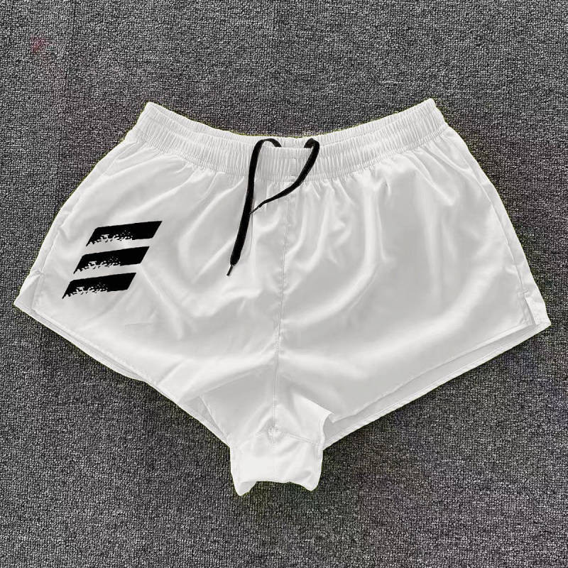 [New] Sports Running Three Points Training Pant Men's and Women's Professional Marathon with Lining Quick-Drying Breathable Shorts mMk0