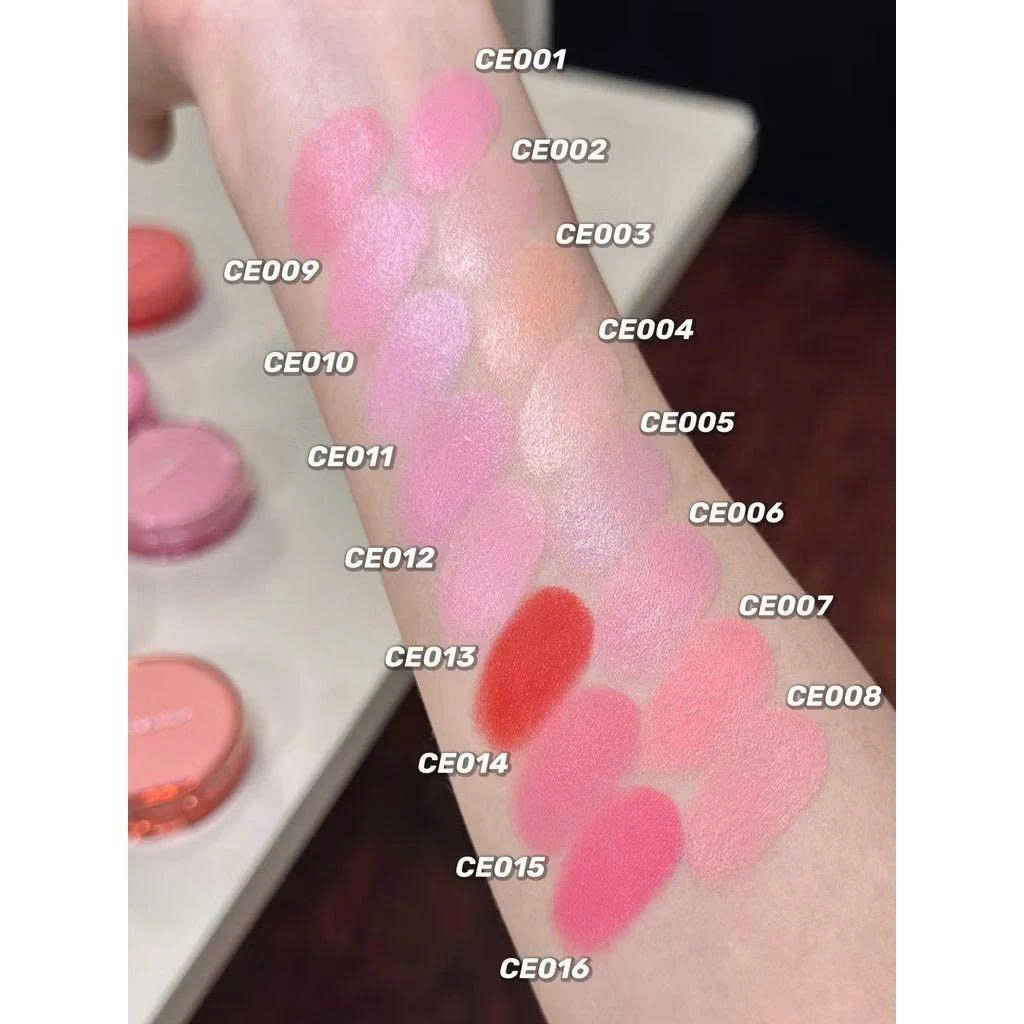[KÈM BÔNG MÚT] Má hồng cushion MOONEYES dạng kem má hồng moon eyes hiệu ứng căng bóng tự nhiên 4.5g