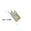 Yoo 10Gbps RJ45 Ethernet Link 8P8C Loại 7 Vỏ đồng được bảo vệ 24K Gold Veneered Associates