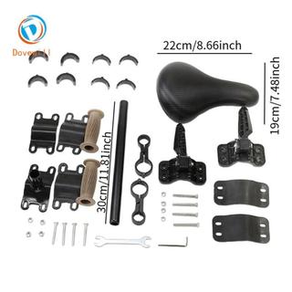 Ghế ngồi xe đạp Dovewill dễ lắp đặt, chắc chắn cho bé 2~5 tuổi, phù hợp xe đạp leo núi của người lớn