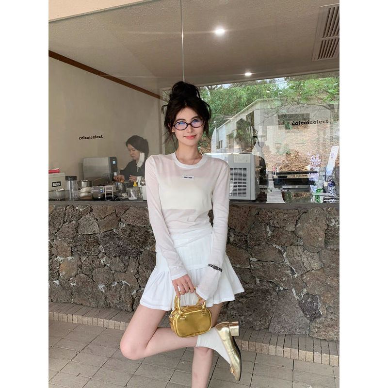 Milyfashion Áo Chống Nắng Mùa Hè, Mỏng Tay Dài, Phong Cách Ballet