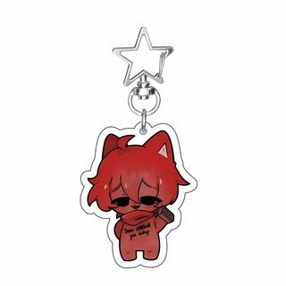 Acrylic Forsaken HOT Game Guest 1337 Noob Shedletsky John Doe c00lkidd Elliot Chibi Pendant KeyRing Gaming Keychains Gif