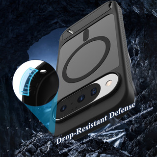 Ốp Điện Thoại Chân Đế Từ Tính Lereach Cho Google Pixel 10 Pro XL / Pixel 10 Pro - Bảo Vệ Thả, Chân Đế Có Thể Điều Chỉnh