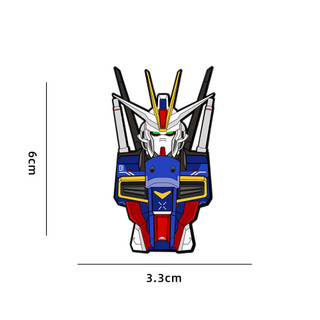 8 Cái / bộ Hoạt Hình Gundam Robot Thổ Cẩm Mecha Chiến Binh Hợp Kim Huy Hiệu Quần Áo Trang Trí Pin Trẻ Em