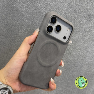 Ốp Điện Thoại Từ Tính Da PU Nhung Cho Xiaomi 17 Pro Max 15 14 Ultra Poco F7 Ultra X7 X6 Pro 5G 4G Vỏ Sang Trọng Dễ Thương Đơn Giản Kinh Doanh Vỏ Sạc Không Dây Chống Sốc