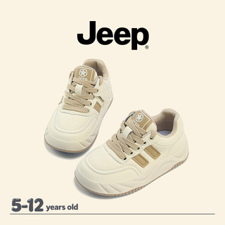 JEEP Giày Trẻ Em Da Ấm Áp Bé Trai Bé Gái Thấp-Top Thoải Mái Phù Hợp Với Giày Thông Thường Linh Hoạt