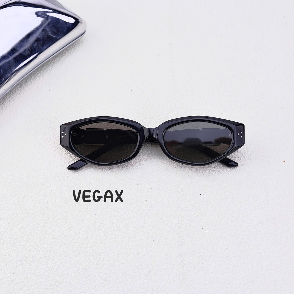 [Auth.entic] [Ảnh thật] Kính Mát G.M.Jewelry. Vegax 01 Màu Đen