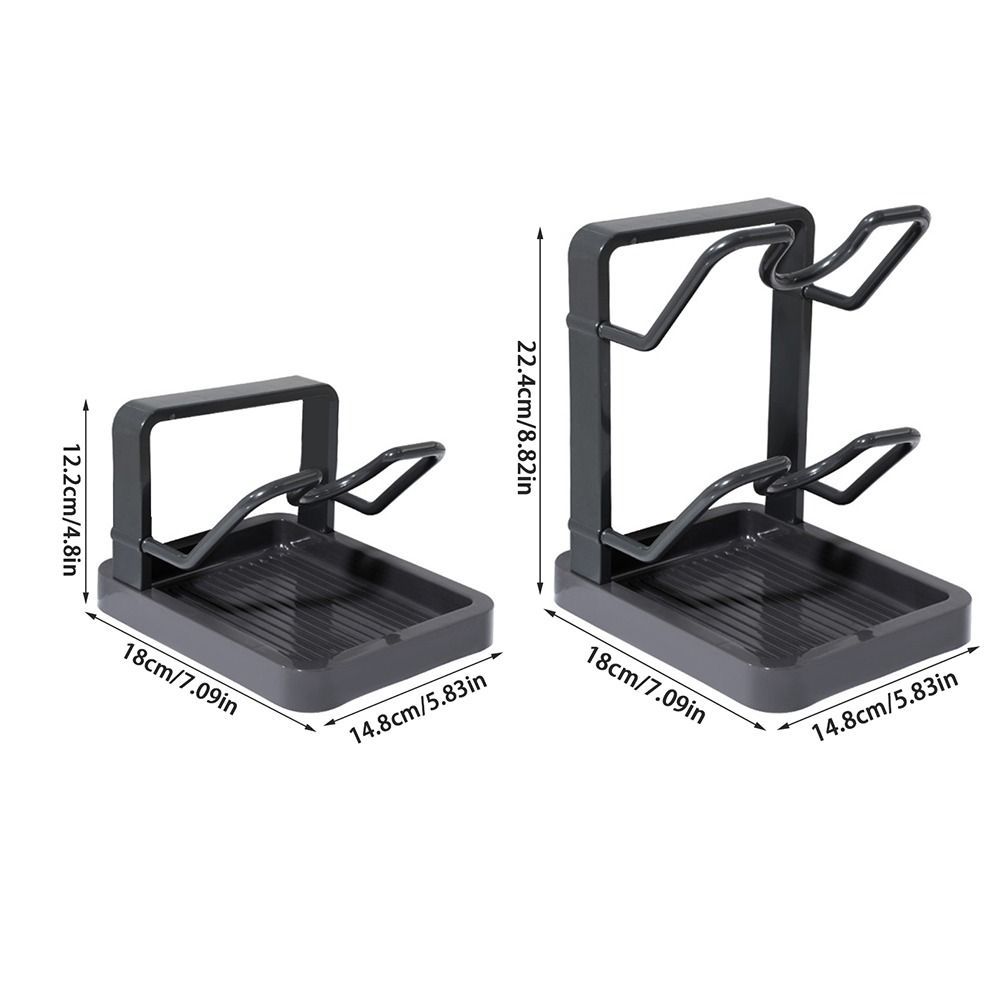 [Vận chuyển nhanh] Dụng cụ sắp xếp nắp nồi SIMPLEAID, Giá đỡ nắp nồi dung tích lớn, Giá đựng đồ nhà bếp hai lớp chống trượt bền bỉ để lưu trữ quầy hiệu quả dễ dàng