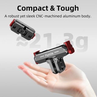 Dành Cho DJI Osmo Nano Từ Tính Phát Hành Nhanh Đế Máy Ảnh Thể Thao Hai Móng Vuốt Gấp Mở Rộng Giá Đỡ Phụ Kiện