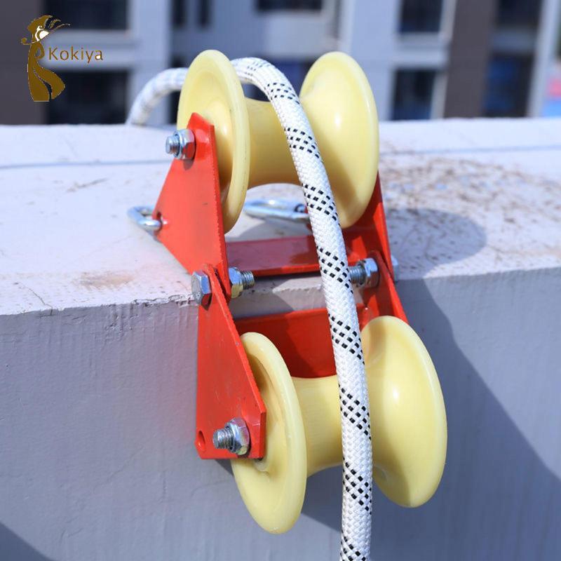 Dây rút ròng rọc cáp với bánh xe nâng chiều cao và cuộn giảm ma sát, hướng dẫn sử dụng chi tiết