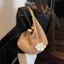 E-WOITD 1 Chiếc Túi Đeo Vai Móc Handmade Có Hoa Trang Trí Rỗng Ra Dệt Kim Túi Tote Dung Tích Lớn Túi Xách Thường Ngày Để Mua Sắm Hàng Ngày Đi Biển Du Lịch E-WOITD