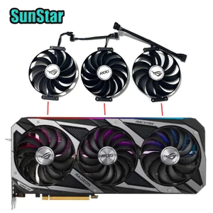 I 'MỚI CF1010U12D FDC10U12D9-C Quạt làm mát thẻ video, Dành cho ASUS RTX 3070 3080 3090 3060TI 3070TI 3080TI, RX 6700 6800 XT Card video- *