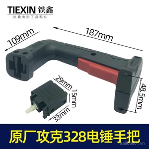Nhà máy chính hãng Khai thác 328 Công tắc búa điện Tay cầm búa điện Phụ kiện búa điện Tay cầm máy khoan tác động NFJI