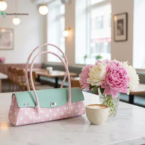 BeautifulHomeA Chấm Bi Túi Đeo Vai Thời Trang Dễ Thương Thường Ngày Nhẹ Túi Tote Nữ Quà Tặng Sinh Nhật Ngày Lễ Tình Nhân VN