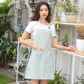 Tạp dề có thể điều chỉnh/Không thấm nước/Tạp dề nhà bếp/Tạp dề nam nữ/Tạp dề nấu ăn có túi đựng khăn