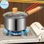 Nồi chiên sâu bằng thép không gỉ Pufangbliss 3L có giỏ có thể tháo rời Nắp thủy tinh cho gia đình Chien Sử dụng nhà bếp VN