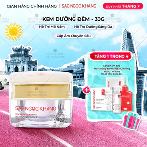 Kem Dưỡng Da Ban Đêm Sắc Ngọc Khang 30g giúp dưỡng ẩm, ngăn ngừa lão hóa & mờ nám sạm tàn nhang