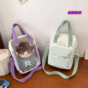 Túi xách SAMO, Túi trưng bày búp bê thông thường hợp thời trang, Túi đeo chéo dễ thương cho bé gái trong suốt