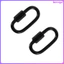 2 Chiếc Trại Carabiner Dây An Toàn Khóa Leo Cung Cấp Cắm Trại Kết Nối Nhanh kevga